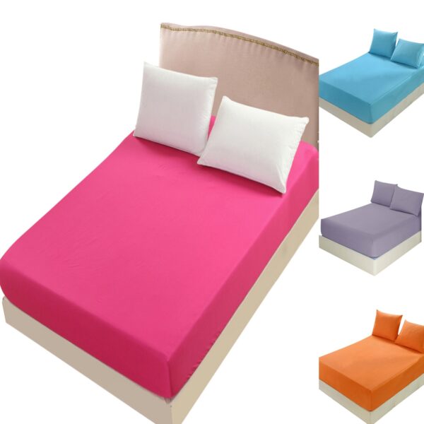 100% Cotton Deep Fitted Sheets 25cm, 180 Thread Count (15 Colors)