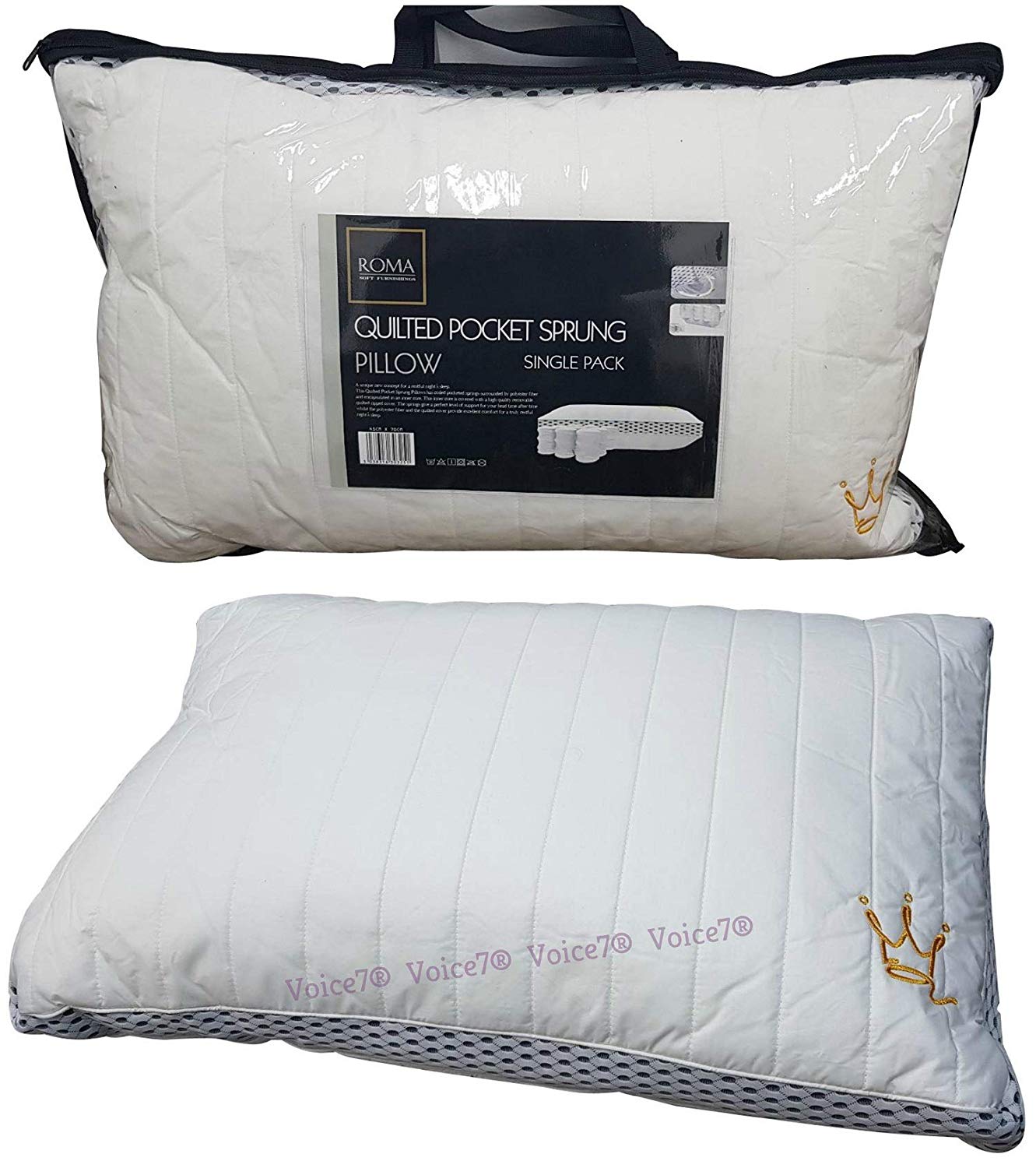 sprung pillows uk