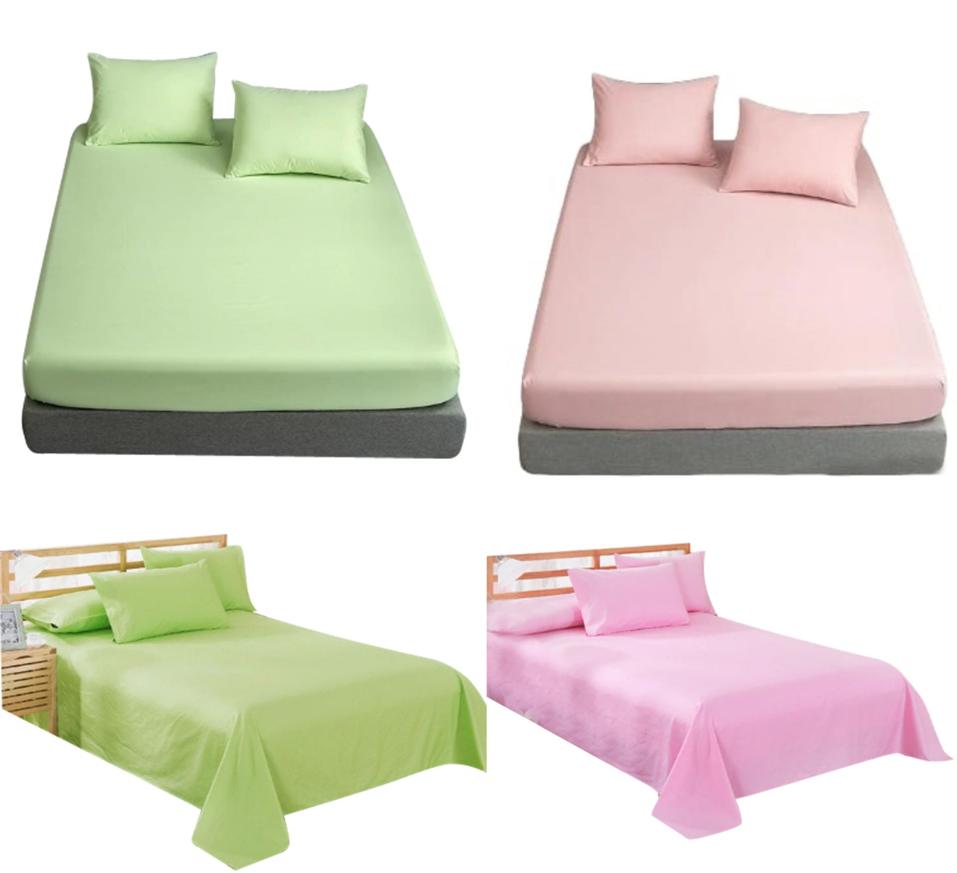 Sheet Sets (Fitted + Flat)